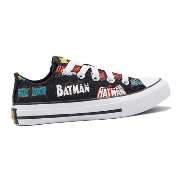 Converse Chuck Taylor All Star Low Top Kids Canvas Shoes Black 367321C