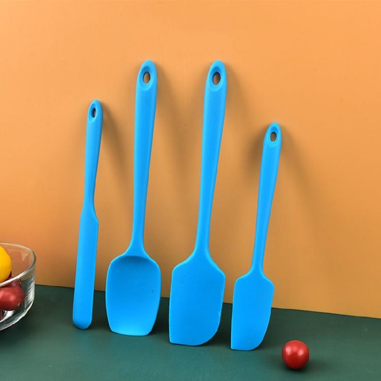 4-piece Silicone Spatula Set Baking Gadgets Cake Cream Spatula Silicone Material