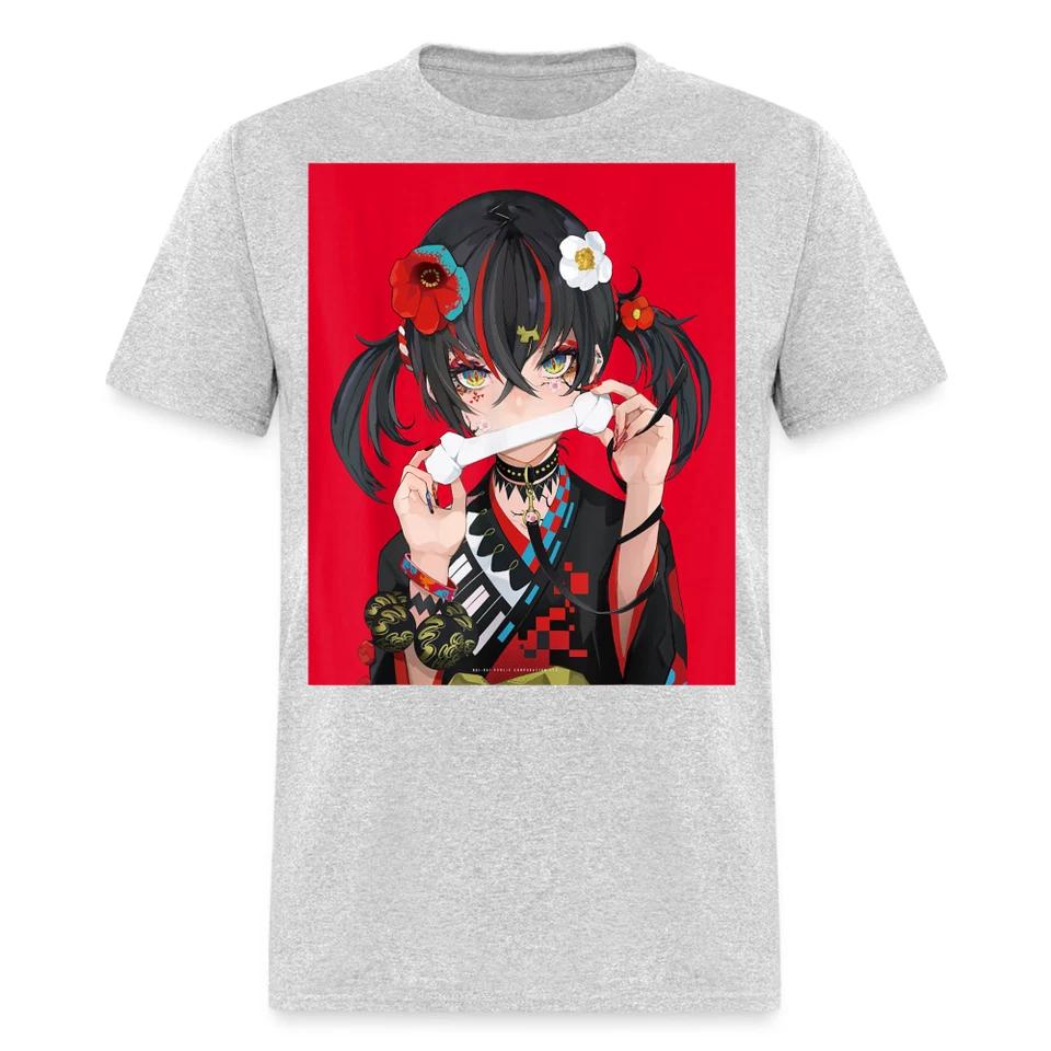 Anime Girl Cute Japanese Aesthetic shirt Anime Tee Otaku Waifu Gift T-Shirt 3