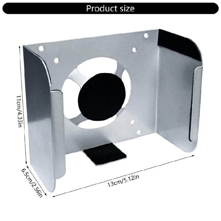 Metal Stand Durability For Mini Desktop Computer Under Desk And Behind Screen Mounting Solution Space Saving