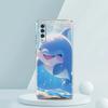 Ocean Animal Dolphin Transparent Phone Case for Samsung Galaxy A16 A14 A12 A22 A24 A42 A02 A03S A06 A50 A20 A30 A40 Soft Cover