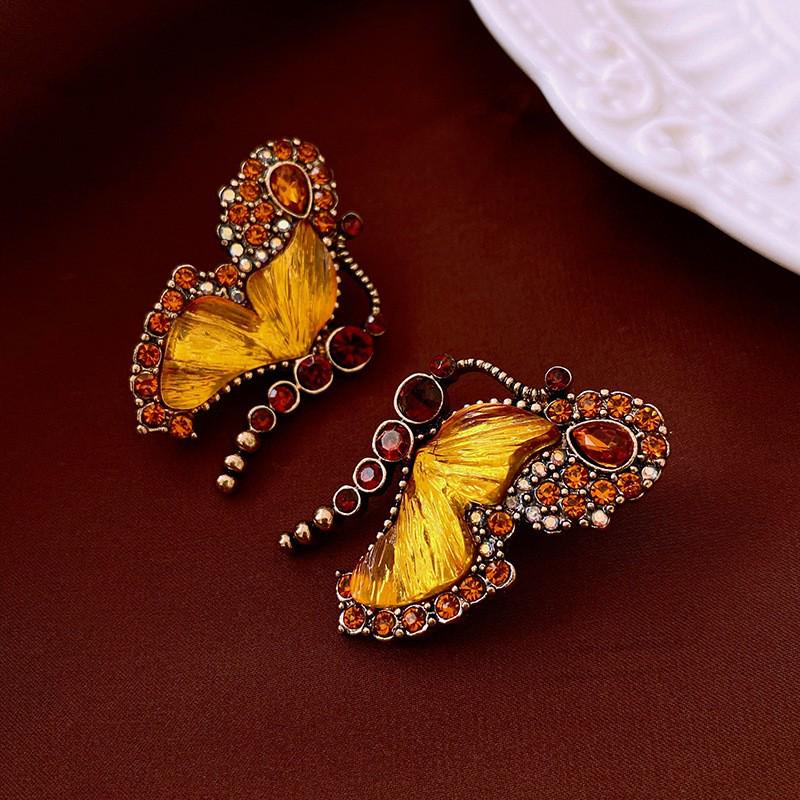 Винтажные геометрические серьги «Серебряная игла» для женщин - Высококачественная ретро-бижутерия