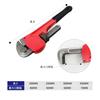HFS(R) Pipe Wrench, 200mm, Maximum Opening Width 40mm, Toothed Jaws, for Piping
