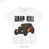 Road Kill T Shirt Hot Rod Rat Retro Style Burnout V8 Power Vintage Unisex Top For Everyday Wear Versatile Soft Graphic