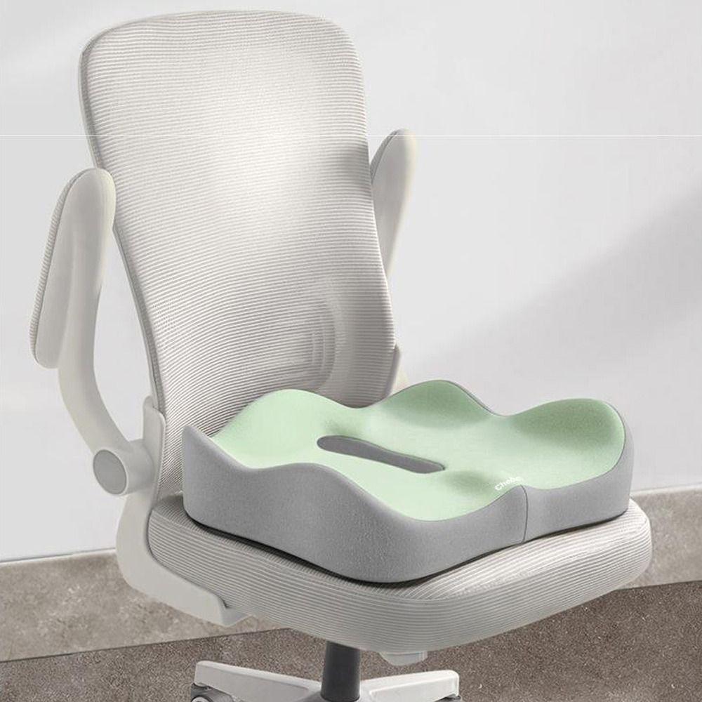 Ergonomic Lumbar Support Pillow Memory Foam Office Chair Pad Waist Cushion for Office Chair