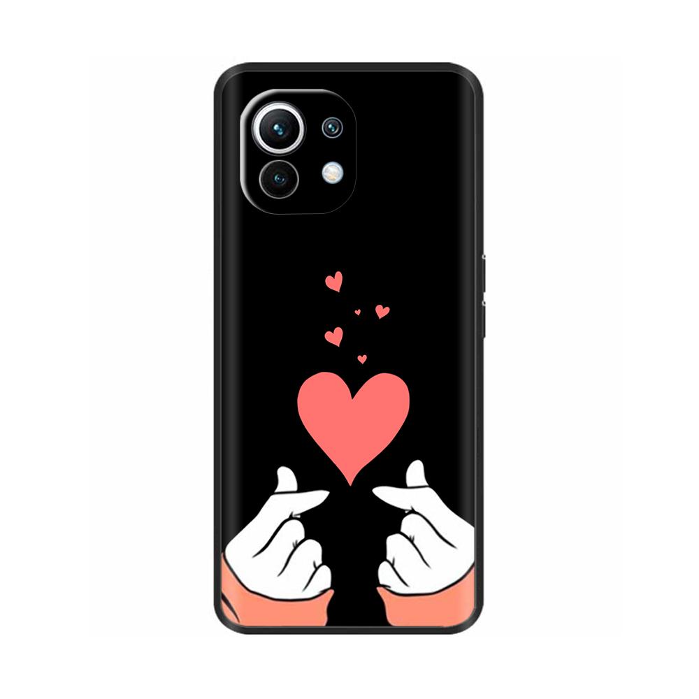 For Xiaomi 11 Lite 5G NE Case Shockproof Soft Silicone Back Cover For Xiaomi Mi 11 Lite 5G Phone Case Mi11 11Lite NE Funda Coque