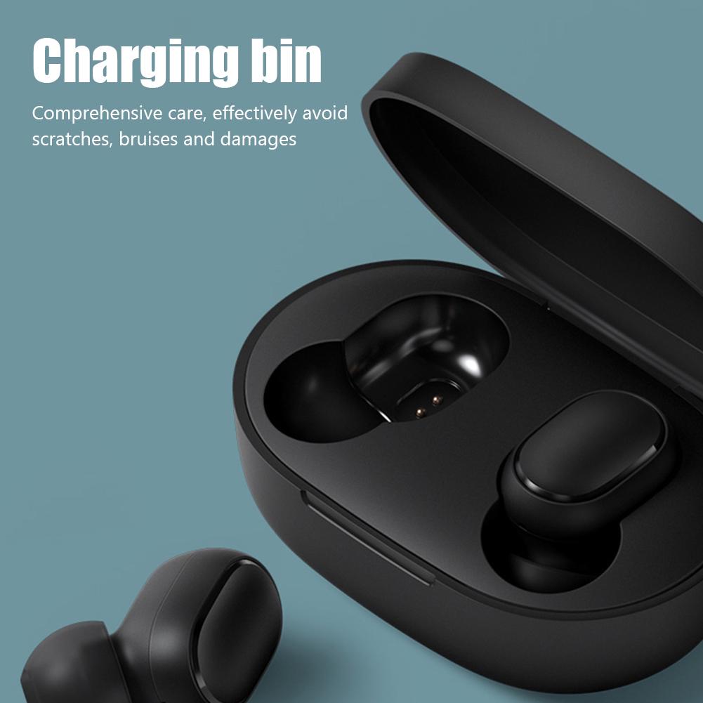 300mAh Earphones Charging Case Bluetooth-compatible Wireless with USB Cable for Xiaomi Redmi AirDots Earbuds Charger Box