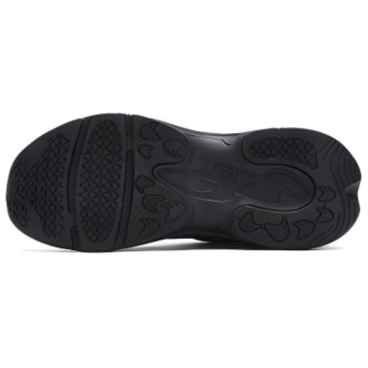 FILA Fusion Unique Comfortable Versatile Lightweight Low-Top Casual Shoes Women sneakers Black T12W411615FWN
