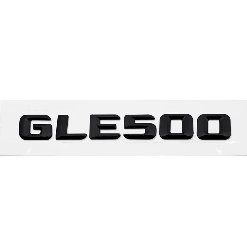 3D Car Rear Trunk Sticker Tail Number Emblem for Mercedes Benz GLE43 GLE63 GLE300 GLE320 GLE350 GLE400 GLE450 GLE500 GLE550