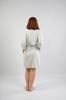 Women's Cotton Belted Robe With Pockets Comfortable 1XL 42 Vienetta