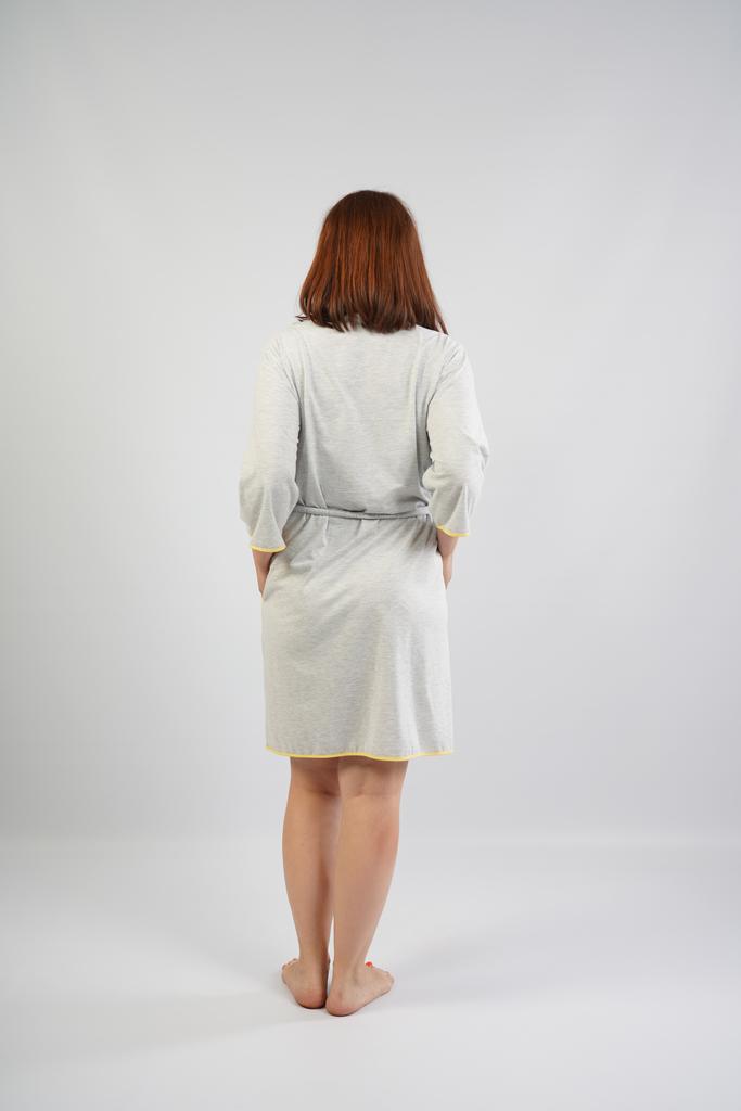 Women's Cotton Belted Robe With Pockets Comfortable 1XL 42 Vienetta