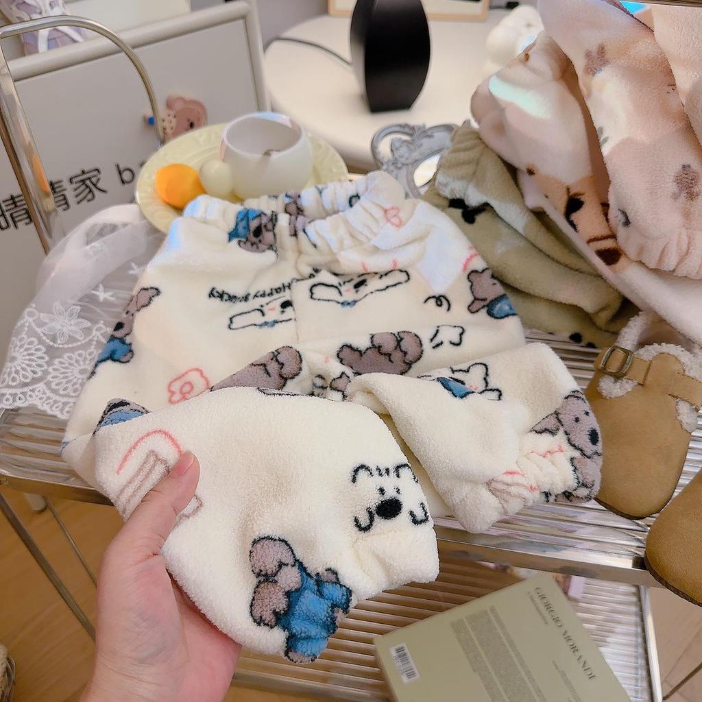 Kids' Cozy Thermal Fleece Pants - Winter Casual for Boys & Girls