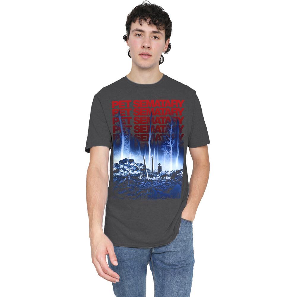 Pet Sematary Sematary T-Shirt S-2XL Charcoal XXXL
