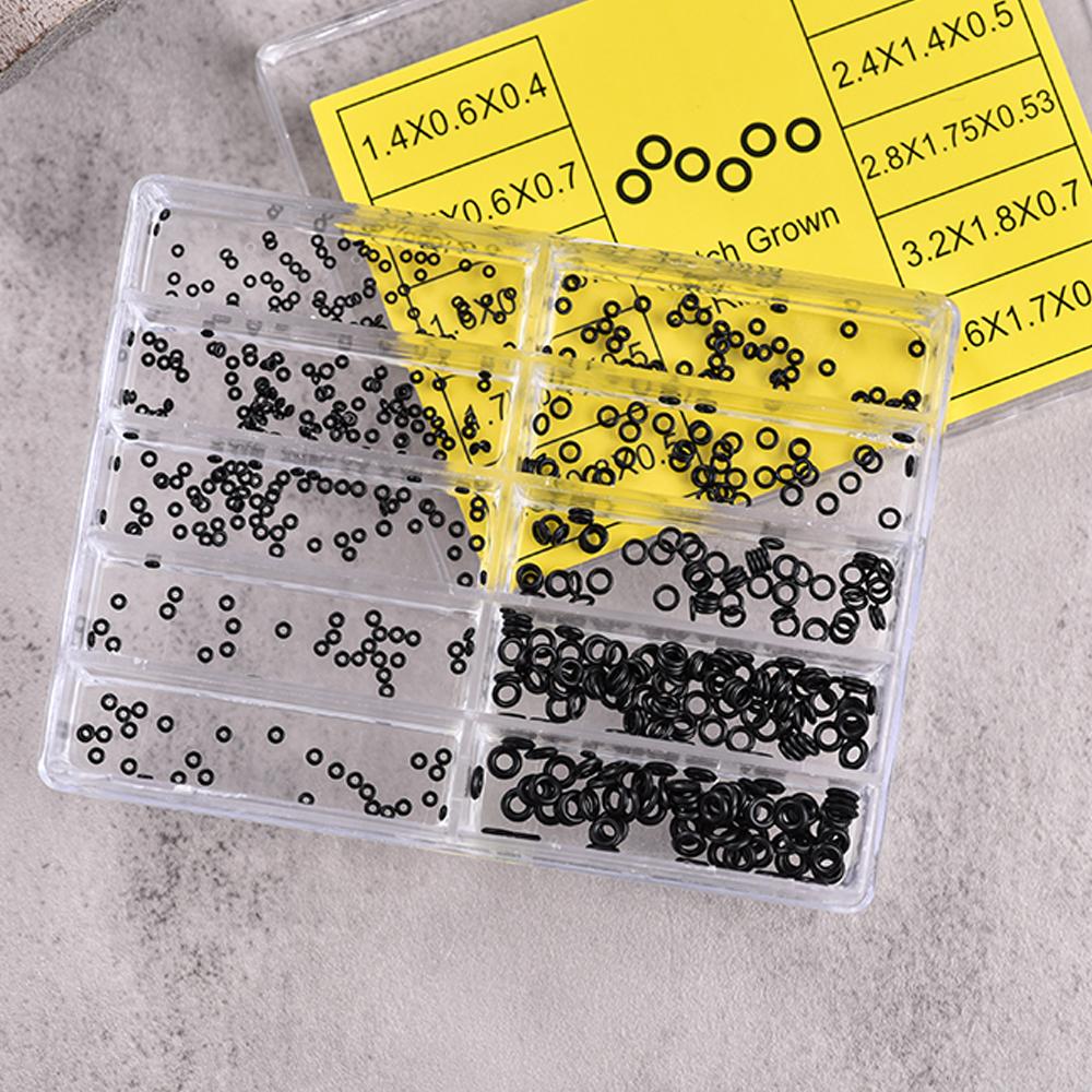 

STAPELP Mini Rubber Washer O-Ring Watch Crown Waterproof Seal Ring Wristwatch Watch Gasket Repair Tool Accessory For Watchmaker