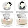 Portable Travel Pillow Memory Foam U-shaped Pillow Adjustable Noon Break Sleep Pillows Stowable Travel Pillows for Airplanes