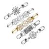 5 Pieces Dress Shirt Clips Kit Vintage Sweater Shawl Clips Retro Cardigan Collar Clips Gifts for Women Girls Wearing
