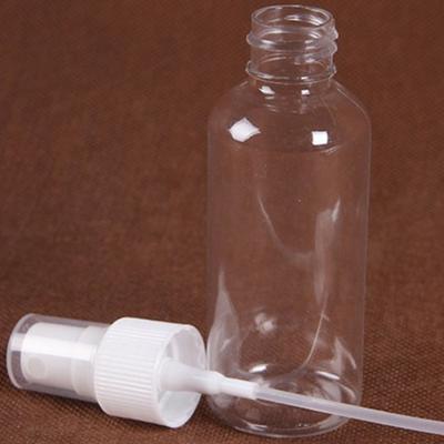 Leere Sprühflasche, nachfüllbar, tragbar, transparenter Kunststoff, Parfümzerstäuber für unterwegs