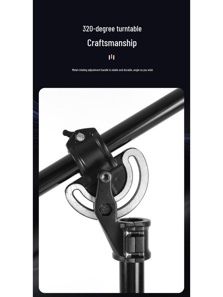 8Meking Dual-Use Aluminum Tripod for Photography, Studio Lighting & Live Streaming