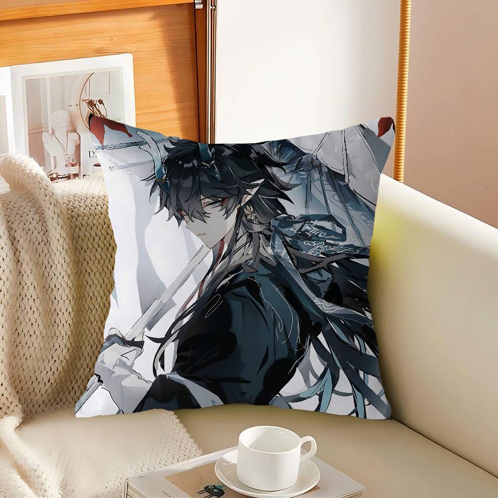 Dan Heng Kuddfodral Örngott Klädsel Soffa Prydnadskudde Heminredning Örngott