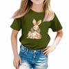 Kleinkind Mädchen Jungen T-Shirts Kinder Top Jungen und Mädchen Bedrucktes Kurzarm T-Shirt