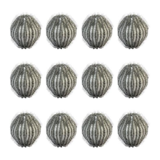 12Pcs Pet Hair Remover Laundry Reusable Lint Catcher Ball Washer Hair Catcher Dog Cat Hair Remover Tool