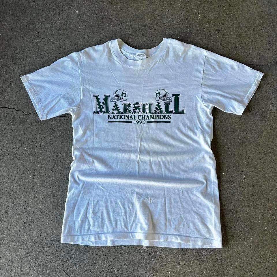 Vintage 1996 Marshall university college football champions college tshirt M