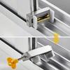 Adjustable Sliding Cabinet Security Lock for Doors and Windows Multifunctional Anti-Theft Protection No Drilling Required