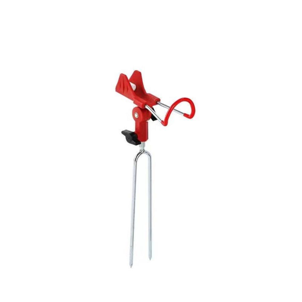 Blue Red Fishing Rod Holder 360 Degree Fish Pole Stand Fishing Ground Support  Fishing Accessories