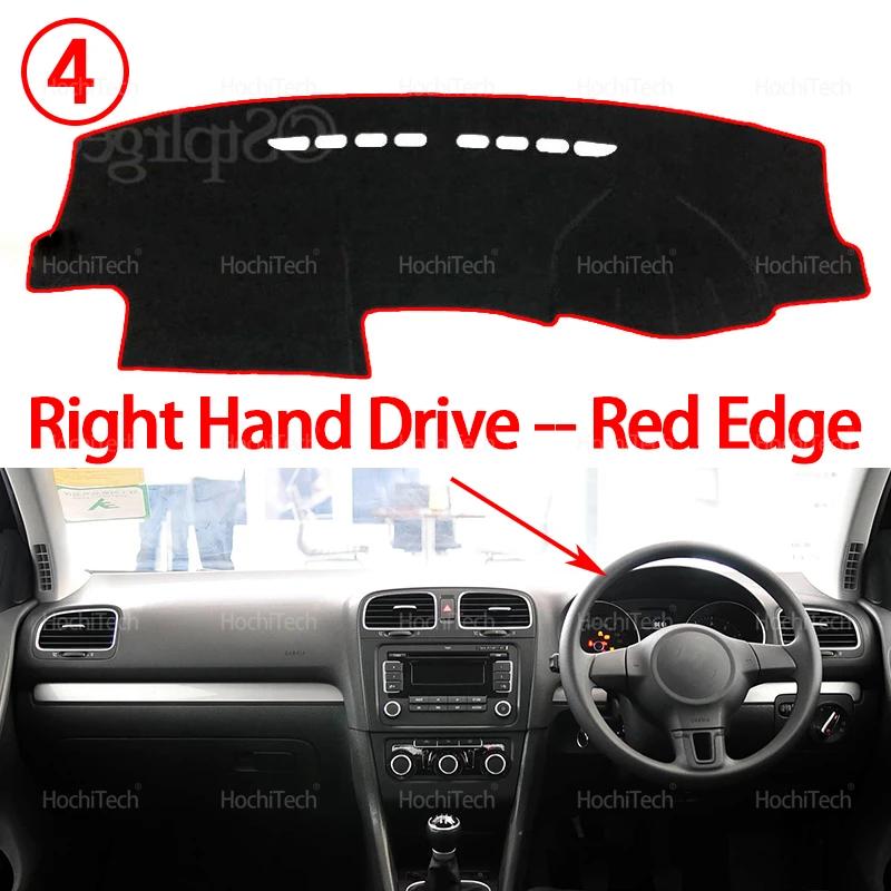 

Dashboard Cover Dash Board Mat Carpet Pad Shade Cape Blanket for Volkswagen VW Golf 6 MK6 Jetta Vento Variant 5K 2009~2013