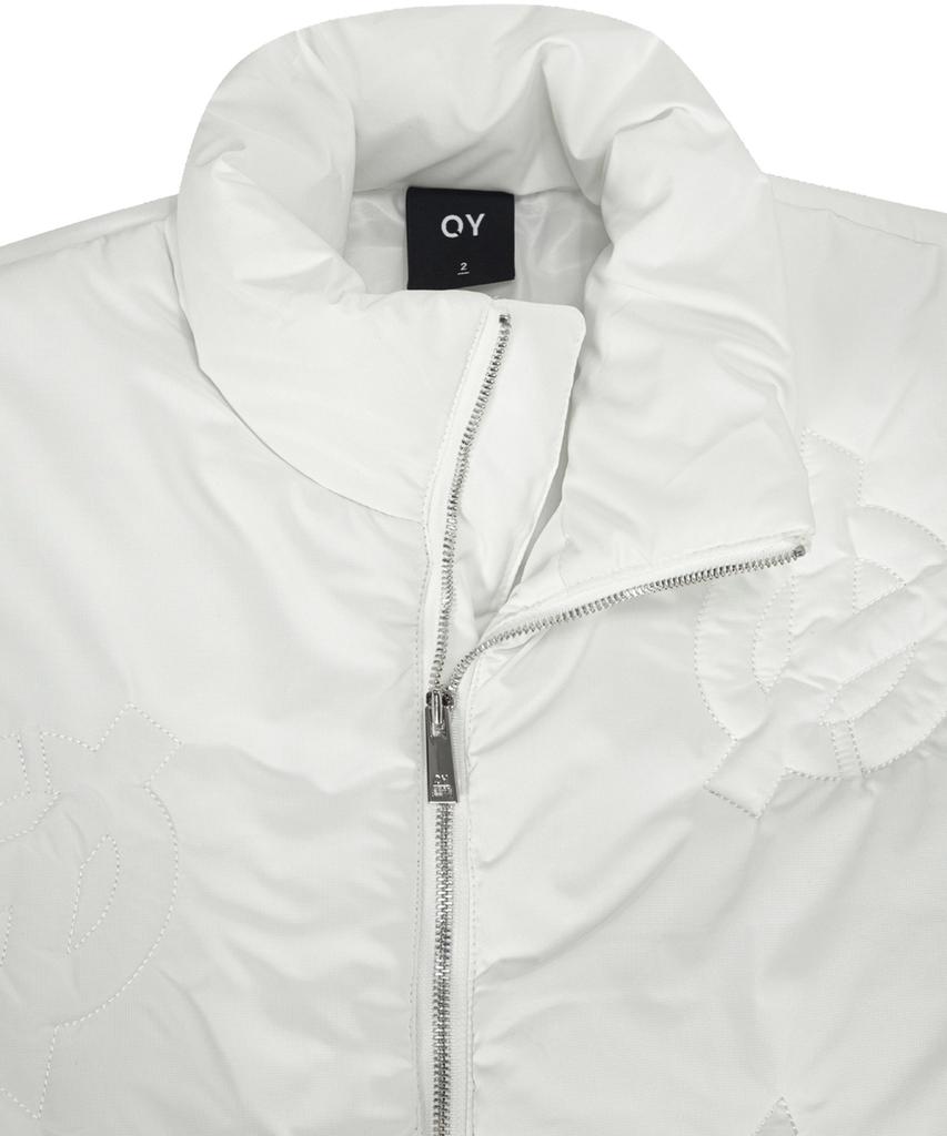 Openyard(Oy) Logo Quilted Padded Jacket - White