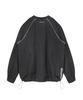 Gostreet V-Neck Piping Anorak Black
