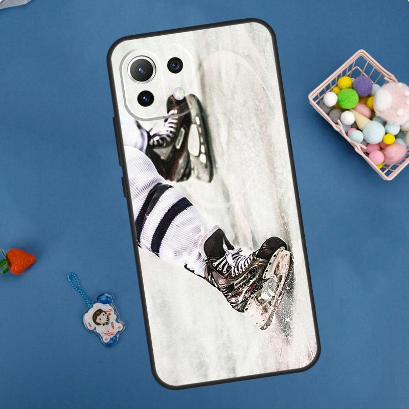 Ice Hockey Sport Case For Xiaomi 13 14 15 Ultra 11T 12T 13T 14T Pro POCO X7 Pro X3 X5 X6 M6 F5 F6 Pro Cover