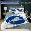 Millwall FC Set Copripiumino Trapuntato Coperta Trapuntata Federa Decorazione per la Casa Regalo di Compleanno (1 * copripiumino + 2 * federe senza imbottitura)