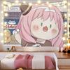 Spy X Family Ania Anime Tapiz de Pared Cabecero Decorativo para Dormitorio Dormitorio Decoración de Pared de Anime Obras de Arte para Fans