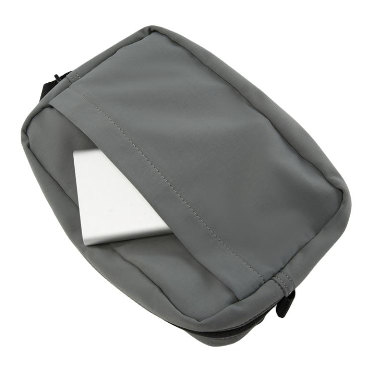 New LiNing Sports Life Collection Polyamide Shoulder Bag, Crossbody Bag Unisex Elegant Gray ABDV227-2