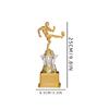 Football Player Figure Trophy Plastic Award Cup for Kids Soccer Game Competition Prize Souvenir