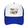 Tap Me For Prayer Faith Design Mesh Baseball Cap Casual Hat Outdoor  For Womens Unisex FeUnisex