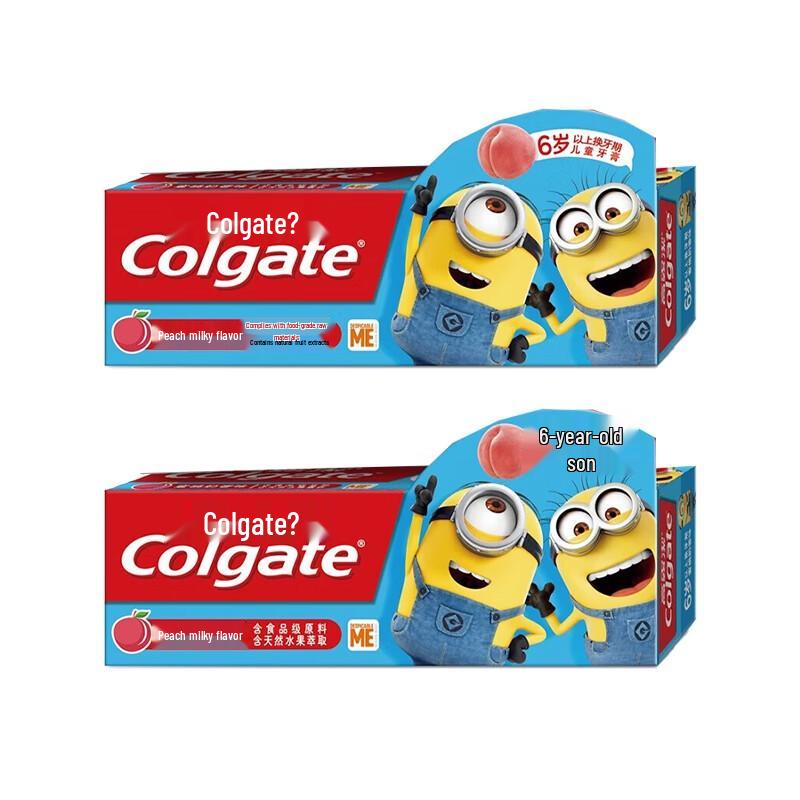 Colgate Kids Toothpaste 6+ Years Peach Milk Flavor