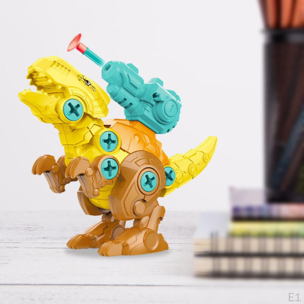 Dinosaurs with Screwdriver Assembly Construction Set Toys for Kids