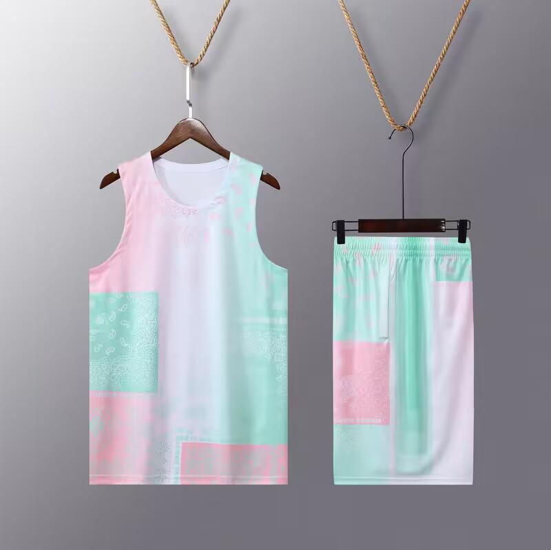 Youth and Adult Basketball Training Vest Set - Sport Jersey and Uniform