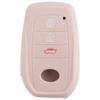 Silicone key cover is suitable for Toyota RAV4 RongFang Smart 3-key key case Highlander Vessa Lingshang protective cover
