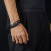 Unisex Multi-layer Leather Bracelet: Hip Hop Punk Style, Light Luxury Wristband for Men and Women