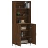 VidaXL Highboard Brown Oak 69.5x34x180 Cm Engineered Wood 3189260