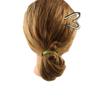 Headwear U-shaped Hair Stick Zinc Zinc Alloy Love Heart Hair Stick Fashion Metal Hairpin  Daily