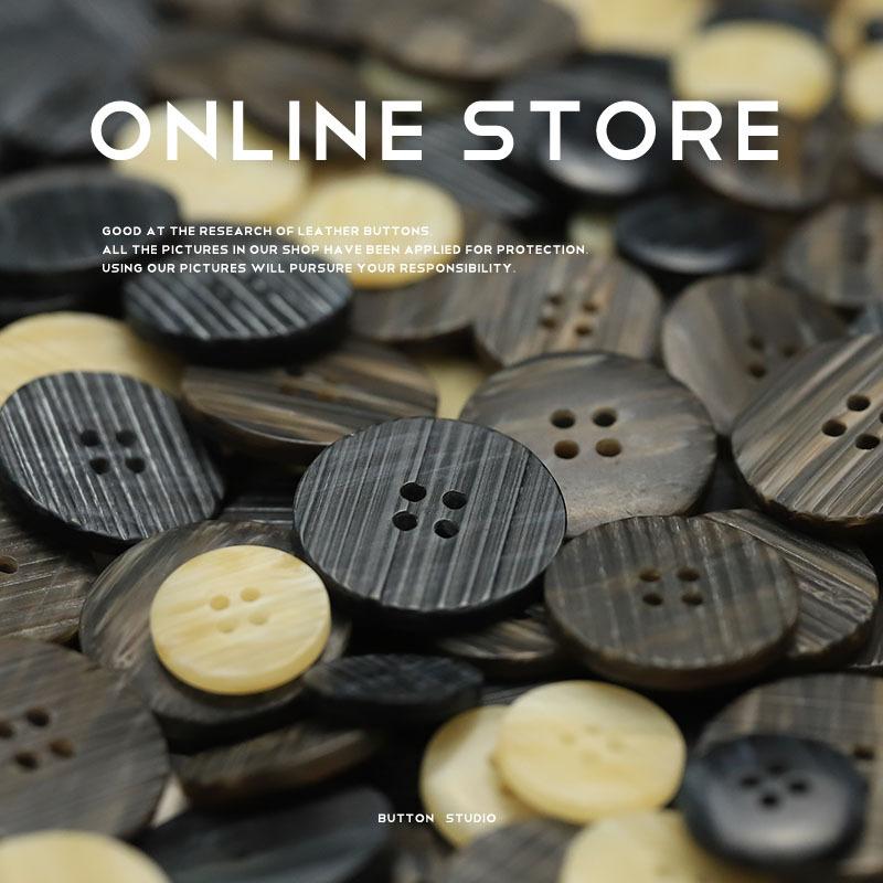 Four-Eye Cut Strip Resin Buttons Versatile Trench Coat Suit Accessories Big Clothes Jacket Buttons