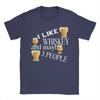 I Like Whiskey And Maybe 3 People Tshirt Unisexs Streetwear Tshirts Summer Crewneck Fashion Tee Shirt Loose Big Size Tops