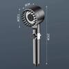 High Pressurized Filter Shower Head 3-Mode Adjustable Shower Spray Massage Rain Faucet Shower Set Bathroom for Accessory