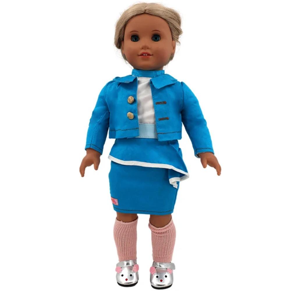 

Одяг для ляльки Топ+Штани Боді для 18-дюймової американської ляльки та 43-сантиметрової ляльки-реборн Одяг Аксесуари Іграшки для дівчинки Our Generation only clothes