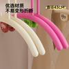 Household hanger non-marking hanging clothes non-slip clothes rack anti-wrinkle plastic bold with aromatherapy clothes support