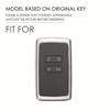 Funda de Cuero para Llave de Coche para Renault Captur Koleos Kadjar Zoe Arkana Espace Clio Megane Grand Scenic Sandero Dacia Funda para Llave